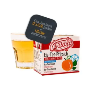 Oranka iced tea peach (12x 500ml)