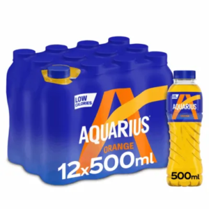 Aquarius Orange Cap (12x 50cl)