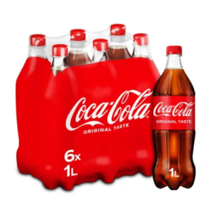 Coca-Cola Regular Cap (6x 1 liters)