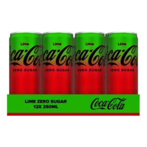 Coca Cola Zero Sugar Lime can (12x 250 ml)