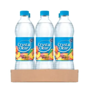 Crystal Clear Peach PET (6x 50cl)