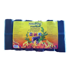 Golden Flame Pini Kay Wood Briquettes 10 kg (12 pieces)