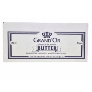 Grand'or Room Butter 82% unsalted (5kg)