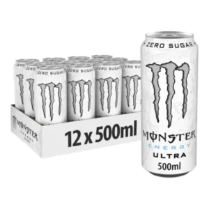 Monster Energy Ultra White Can (12x 500ml)