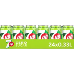 Seven up free can (24x 33cl)