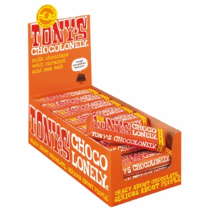 Tony's Chocolonely Caramel & Sea Salt (35x 47gr)