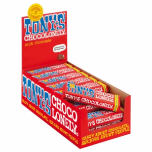 Tony's Chocolonely Milk Chocolate (35x 50gr)