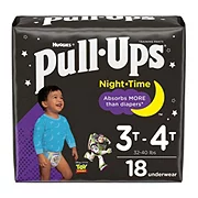 Pull-Ups for Boys Night-Time Potty Training Pants 18 ct