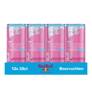 Red Bull the Pink Edition Sugarfree Forest Fruit Flavor Can (12x 250ml)